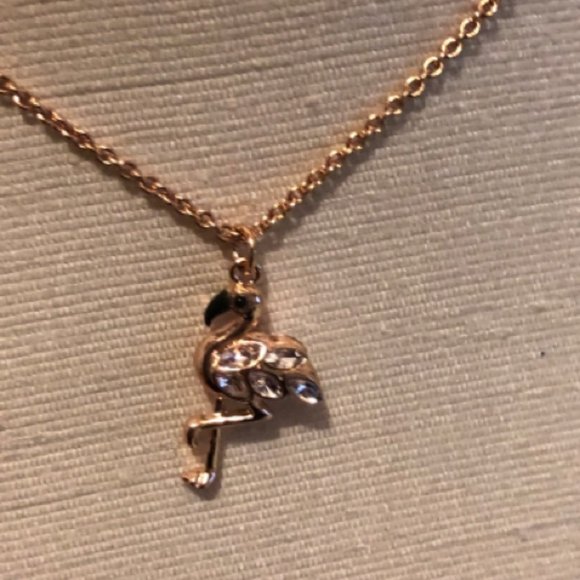 Kate Spade Flamingo Necklace - Picture 1 of 3